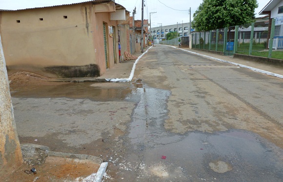 O local onde Josemar foi covardemente assassinado O local onde Josemar foi covardemente assassinado