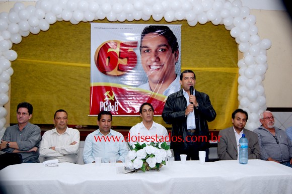 O deputado federsl do PC do B, Edmilsom valentim.  foto: laelson barros