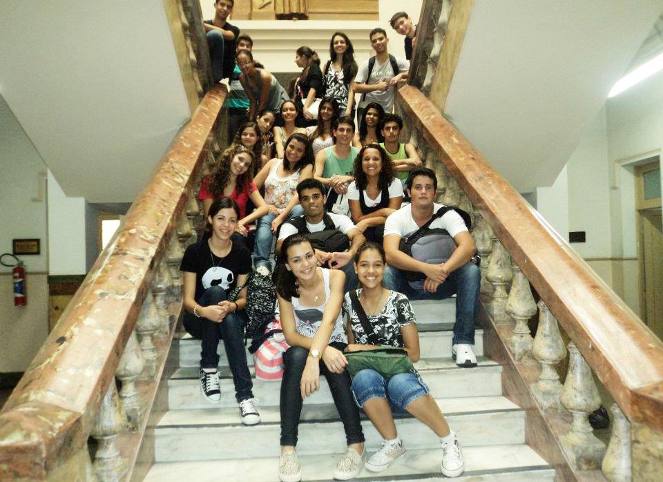 Foto: arquivo | Visita dos alunos participantes do Foto: arquivo | Visita dos alunos participantes do